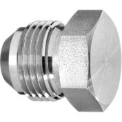 316 SS 37 Degree Flared Fitting - Plugs for 3/8" OD Tubing - Pkg Qty 4