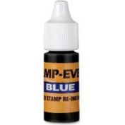 U.S. Stamp & Sign Ink Refill, For Pre-Inked Stamp-Ever® Stamps, 0.24 fl. oz. Bottle, Blue