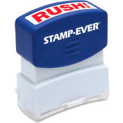 U.S. Stamp & Sign Stamp-Ever® Pre-Inked Stamp, RUSH, 9/16" x 1-11/16", Red
