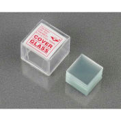AmScope CS-S18-100 100 pcs. Pre-Cleaned 18 x 18mm Square Microscope Cover Slips