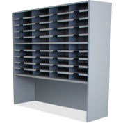Marvel® 40 Pocket Sorter/Riser, 48"H x 48"W, Slate Gray