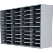 Marvel® 40 Pocket Sorter, 32"H x 48"W, Slate Gray