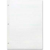 Sparco™ Mylar Reinforced Filler Paper, 8-1/2" x 11", Wide Ruled, White, 100 Sheets/Pack