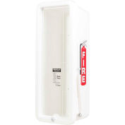 Cato Chief Plastic Fire Extinguisher Cabinet, Fits 10 Lbs. Extinguisher, White
