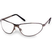 Honeywell Uvex™ S2450 Tomcat Safety Glasses, Silver Frame, Clear Lens, Hard Coat