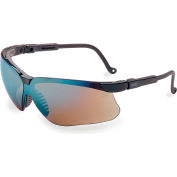 Honeywell Uvex™ S3203 Genesis Safety Glasses, Espresso Lens, Black Frame, Hard Coat, 1 Pair