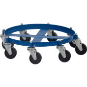 Drum Dolly OCTO-55-CI with Cast Iron Wheels for 55 Gallon Drums - 2000 Lb. Capacity