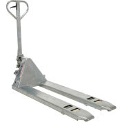 Galvanized Steel Pallet Truck PM5-2048-S-G - 5500 Lb. Capacity 20 x 48