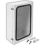 ANG1208PLFPHA ARIA 12" X 8" Non-Metallic Enclosure/Gasket Window/Padlockable Latch Enclosures