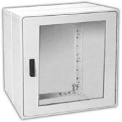 Vynckier PSB2020E1A POLYSAFE 20" X 20" Non-Metallic Enclosure, 1 Extension, 1 Bonded Window Door