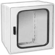 Vynckier PSG2020E1A POLYSAFE 20" X 20" Non-Metallic Enclosure, 1 Extension, 1 Gasket Window Door