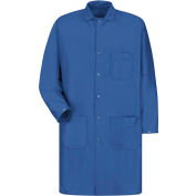 Red Kap® Unisex ESD/Anti-Static Tech Coat, Electronic Blue, Polyester/Nylon, L