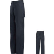 EXCEL FR® ComforTouch® Flame Resistant Dungaree Pants PLJ8, Navy Duck, Size 28 x 37U