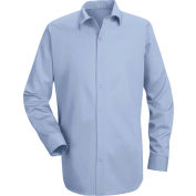 Red Kap® Men's Specialized Cotton Work Shirt Long Sleeve Regular-M Light Blue SC16-SC16LBRGM