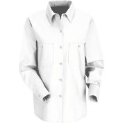 Red Kap® Women's Industrial Work Shirt Long Sleeve White Regular-L SP13