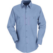 Red Kap® Men's Industrial Work Shirt Long Sleeve Light Blue Regular-S SP14