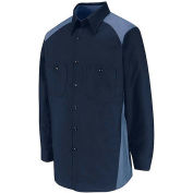 Red Kap® Men's Motorsports Shirt Long Sleeve Regular-S Navy/Postman Blue SP18
