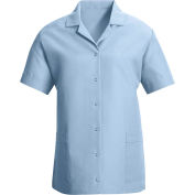 Red Kap® Women's Smock Loose Fit Short Sleeve Light Blue 3XL - TP27