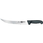 Victorinox 10 Butcher And Breaking Knife, Black Fibrox Handle 40538