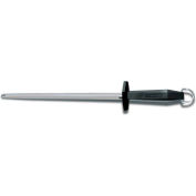 Victorinox 12 Steel Sharpener, Regular Cut, Round, Black Nylon Handle 40584