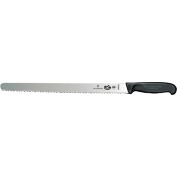 Victorinox 14 Roast Beef Slicer Knife, Serrated Blade, Black Fibrox Handle 40642
