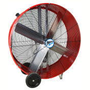 MaxxAir™ 36" Belt Drive Heavy Duty Portable Barrel Fan BF36BD RED 10200 CFM
