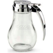 Vollrath® Traex Dripcut Servers, 214, Glass Jar W/ Top, 14 Oz - Pkg Qty 12