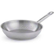 Vollrath® 3808 - Optio Fry Pan 8" Top Diameter 1-1/2"D 21 Gauge Stainless Steel Natural Finish - Pkg Qty 6
