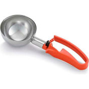 Vollrath, Standard Length Squeeze Disher, 47388, Orange, 8 Oz. Capacity - Pkg Qty 12