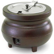 Vollrath 72166 - Cayenne Colonial Kettle 11 Qt. Copper Warmer with Package