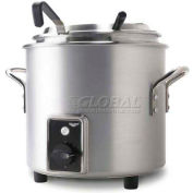 Vollrath, Retro Stock Pot Kettle Rethermalizer, 7217210, 11 Quart, Natural Finish