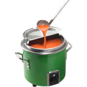 Vollrath, Retro Stock Pot Kettle Rethermalizer, 7217235, 11 Quart, Green Apple Finish