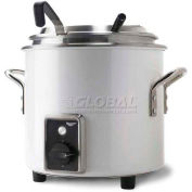 Vollrath, Retro Stock Pot Kettle Rethermalizer, 7217250, 11 Quart, Pearl White Finish