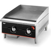Vollrath, Cayenne 24" Heavy Duty Gas Griddle, 924GGM, 2 Burners, 60000 BTU