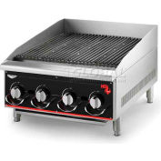 Vollrath, Cayenne 36" Radiant/Lava Rock Charbroilers, 936CG, 6 Burner, 120000 BTU