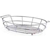 Vollrath, Oval Basket, WB-8006, Chrome, 7-1/8" X 10-1/2" - Pkg Qty 12