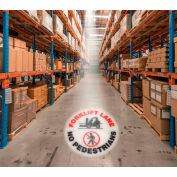 Accuform VPL910LED Sign Projector With Lens - Forklift Lane No Pedestrians