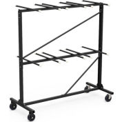 Virco&#174; HCT6072 Two Tier Mobile Chair Cart