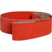 VSM Abrasive Belt, 307856, Ceramic, 2" X 36", 100 Grit - Pkg Qty 10