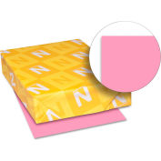 Neenah Paper Astrobrights Colored Card Stock 21041, 8-1/2" x 11", Pulsar Pink™, 250/Pack