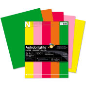 Colored Paper - Neenah Astrobrights 21224-  8-1/2" x 11" - 24 lb - Vintage Colors - 500 Sheets/Ream