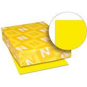 Neenah Paper Astrobrights Card Stock Paper, 8-1/2" x 11", Solar Yellow, 250 Sheets/Pack