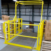 Wildeck® Pivot Safety Gate, Field Adjustable From 25" to 109" Interior Width