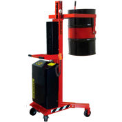 Wesco® Power Drum Lift & Manual Tilter 240129 for 55 Gallon Drums - 800 Lb. Capacity