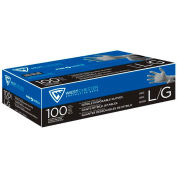 PosiShield™ 2910 Industrial Grade Nitrile Disposable Gloves, Powder-Free, Blue, XXL, 100/Box