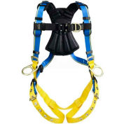 Werner® H162001 Blue Armor Climbing/Positioning Harness, Quick-Connect Chest, S