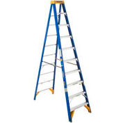 Werner 10' Type 1AA Fiberglass Electricians JobStation Ladder 375 lb. Cap - OBEL10