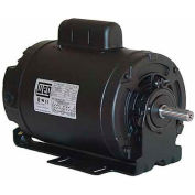 WEG Compressor Duty Motor, 00136OS1BCDB56, 1 HP, 3600 RPM, 115/208-230 Volts, ODP, 1 PH