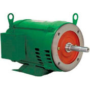 WEG Close-Coupled Pump Motor-Type JM, 04012OT3E364JM, 40 HP, 1200 RPM, 208-230/460 V, ODP, 3 PH