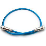 Legrand&#174; 364597-02 Mini Coax Jumper Assembly Cable, 18&quot;
